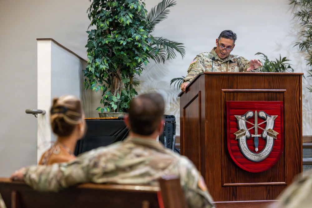 7th SFG(A) ushers in new warrant officer leadership during change of responsibility