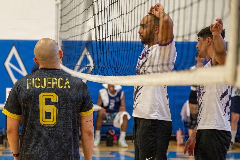 Volleyball teams clashed in the Capital region at Joint Base Andrews