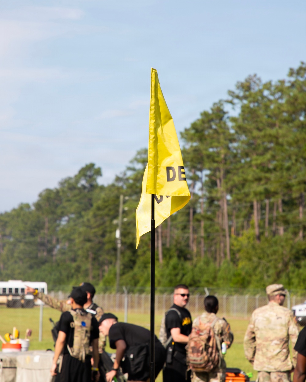 U.S. Soldiers and Airmen with the Georgia National Guard conduct joint CBRN exercise