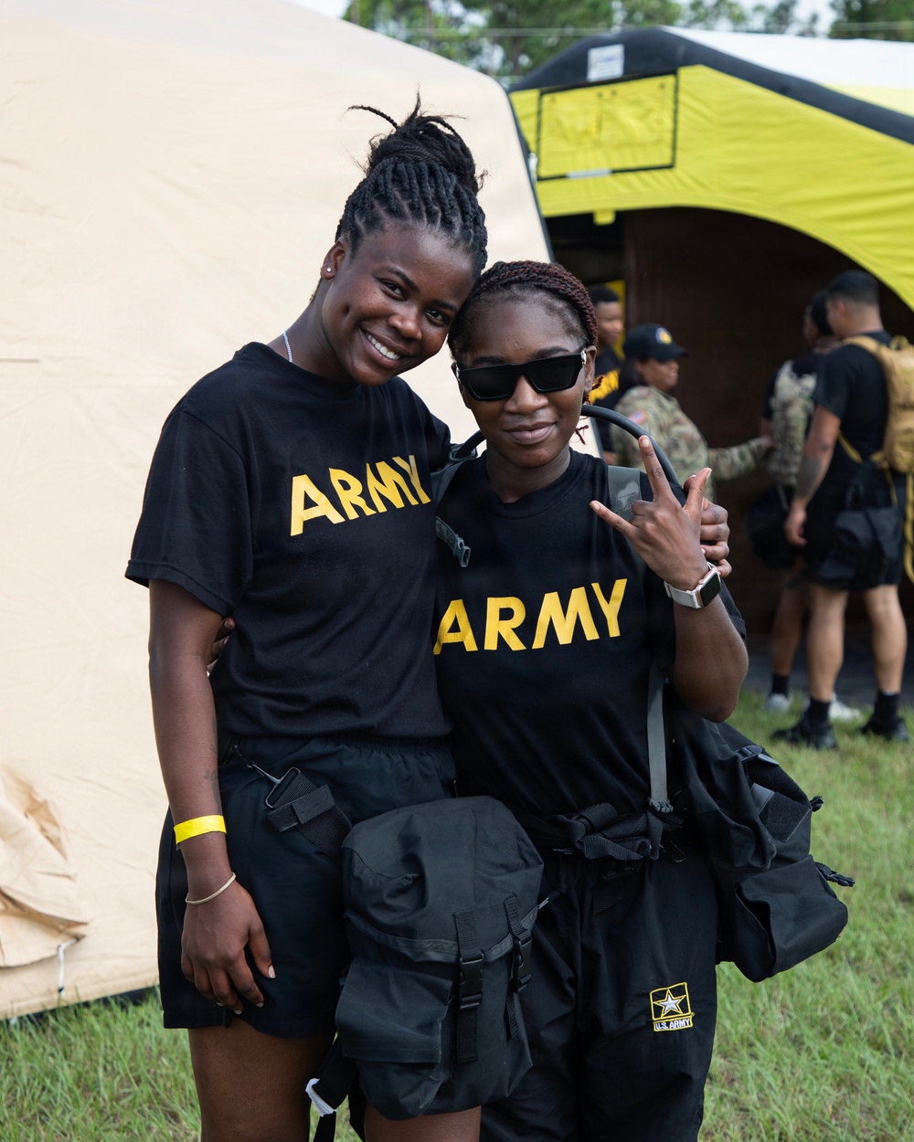 U.S. Soldiers and Airmen with the Georgia National Guard conduct joint CBRN exercise