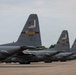 C-130Hs Fly Together in Large Formation