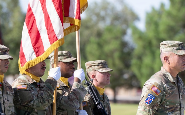 1AD, Strike Brigade farewells senior enlisted leader, welcomes incoming