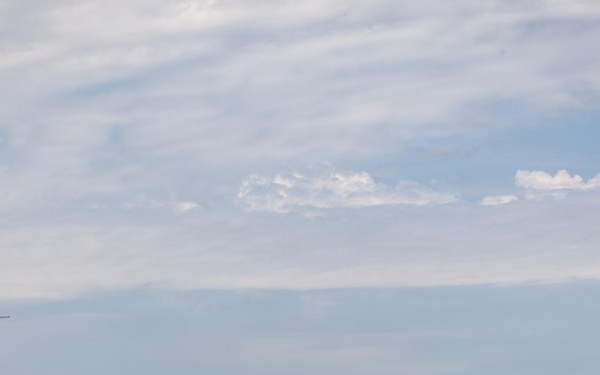 C-130Hs Fly Together in Large Formation