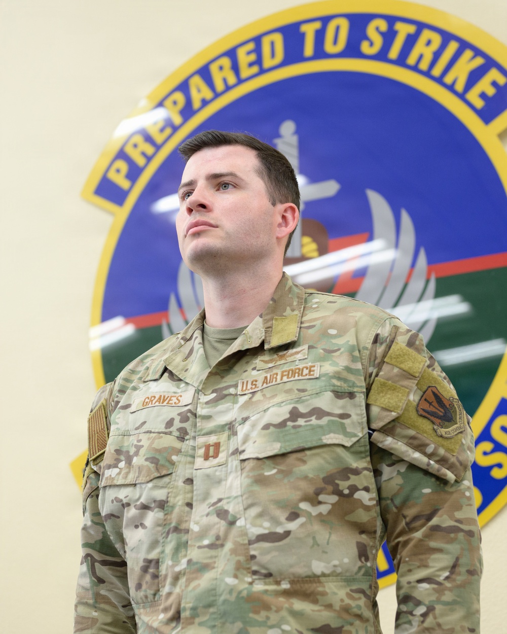 Capt. Joshua Graves 7th Air Support Operations Squadron commendation ceremony