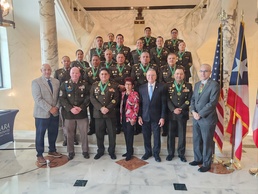 Fort Buchanan Strengthens Hemispheric Partnerships as Peruvian Reserve Officers Visit