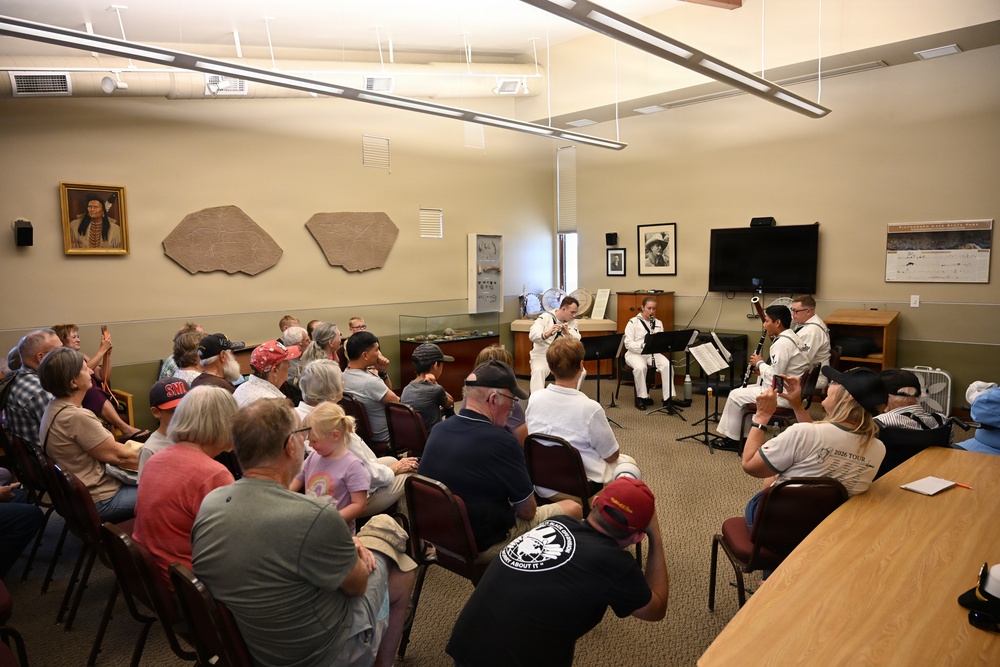 Navy Band Northwest Woodwind Quartet Performs at Pictograph Cave State Park