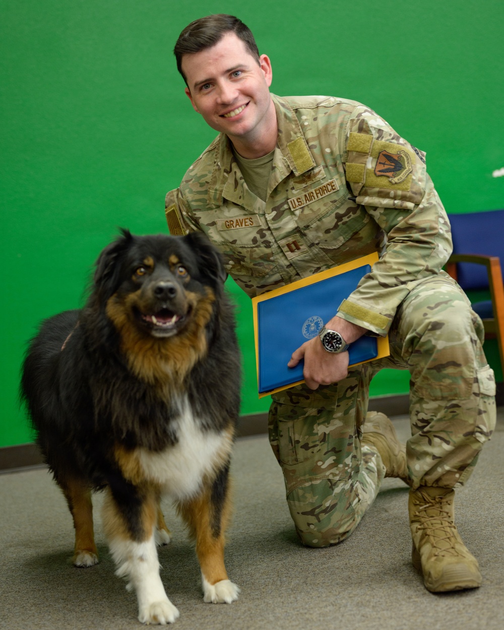 Capt. Joshua Graves 7th Air Support Operations Squadron commendation ceremony