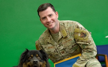 Capt. Joshua Graves 7th Air Support Operations Squadron commendation ceremony