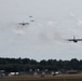 C-130Hs Fly Together in Large Formation