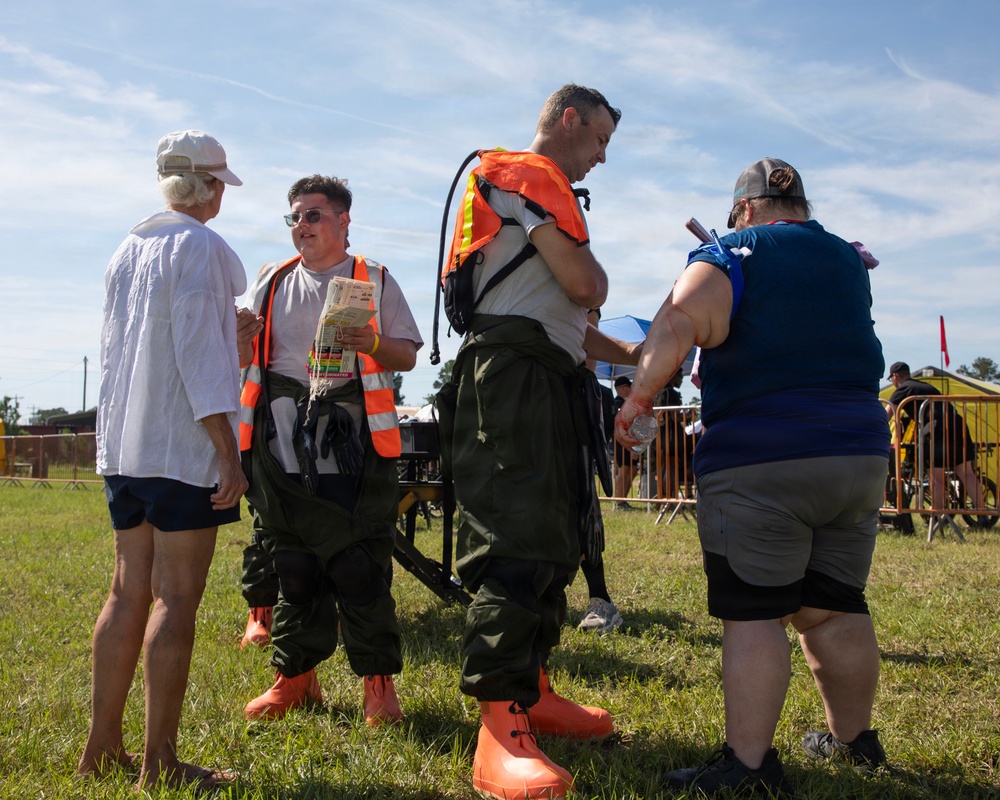 U.S. Soldiers and Airmen with the Georgia National Guard conduct joint CBRN exercise