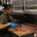 Food Prep in MKI galley