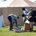 U.S. Soldiers and Airmen with the Georgia National Guard conduct joint CBRN exercise