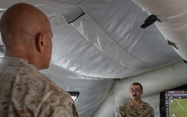 LtGen Matos visits 2nd MarDiv