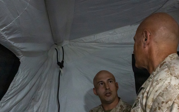 LtGen Matos visits 2nd MarDiv