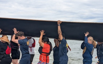 Naval Station Everett Sailors Support 2026 Paddle to Nisqually Canoe Journey's Tulalip Landing