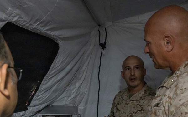 LtGen Matos visits 2nd MarDiv