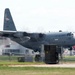 C-130Hs Fly Together in Large Formation