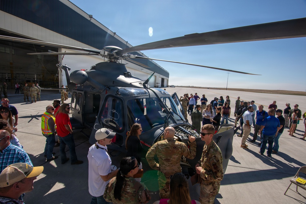 F. E. Warren Helicopter/TRF Operations Facility ribbon cutting