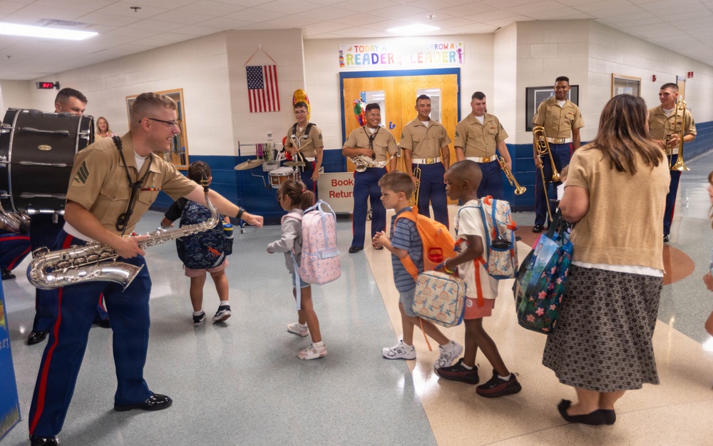 Laruel Bay Elliott Elementary School first day