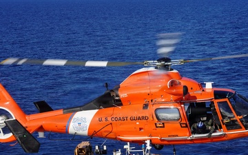 USCGC James and HITRON conduct joint aviation training off Florida coast