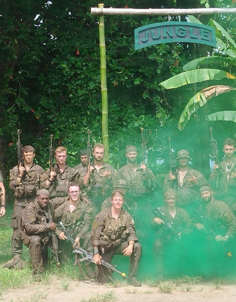 Jungle Operations Training group photo