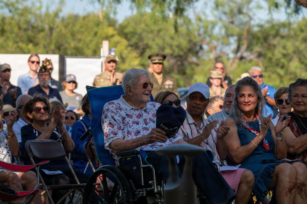 Heroes on the Concho, honoring WWII veterans
