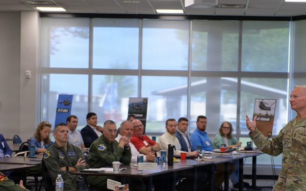 132d Wing hosts Iowa National Guard Legislative Outreach event