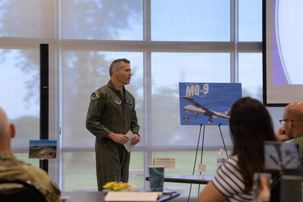 132d Wing hosts Iowa National Guard Legislative Outreach event