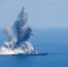 Future USS Ted Stevens Completes first full ship shock trial