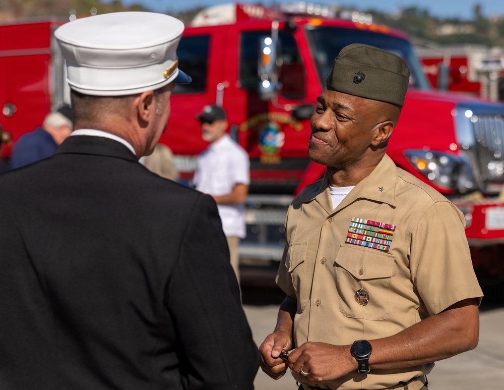 MCIWEST Commanding General Attends Local Fire Station Groundbreaking Ceremony