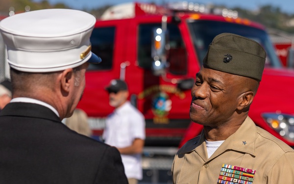 MCIWEST Commanding General Attends Local Fire Station Groundbreaking Ceremony