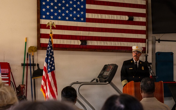 MCIWEST Commanding General Attends Local Fire Station Groundbreaking Ceremony