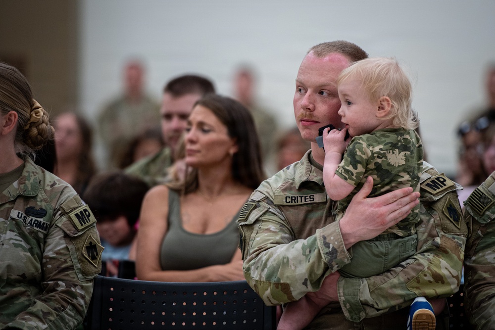 OKGuard military police unit returns from Middle East deployment