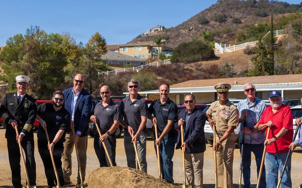 MCIWEST Commanding General Attends Local Fire Station Groundbreaking Ceremony