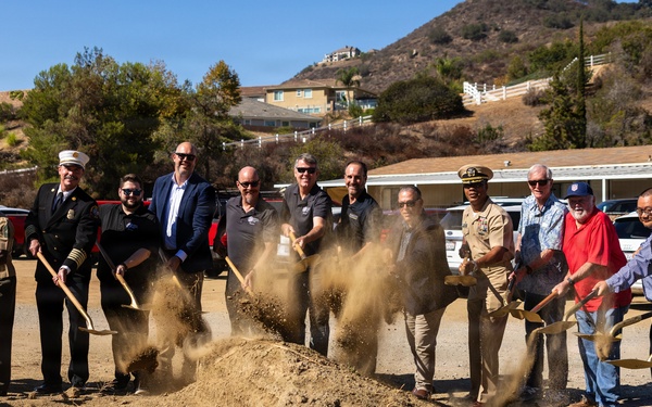MCIWEST Commanding General Attends Local Fire Station Groundbreaking Ceremony