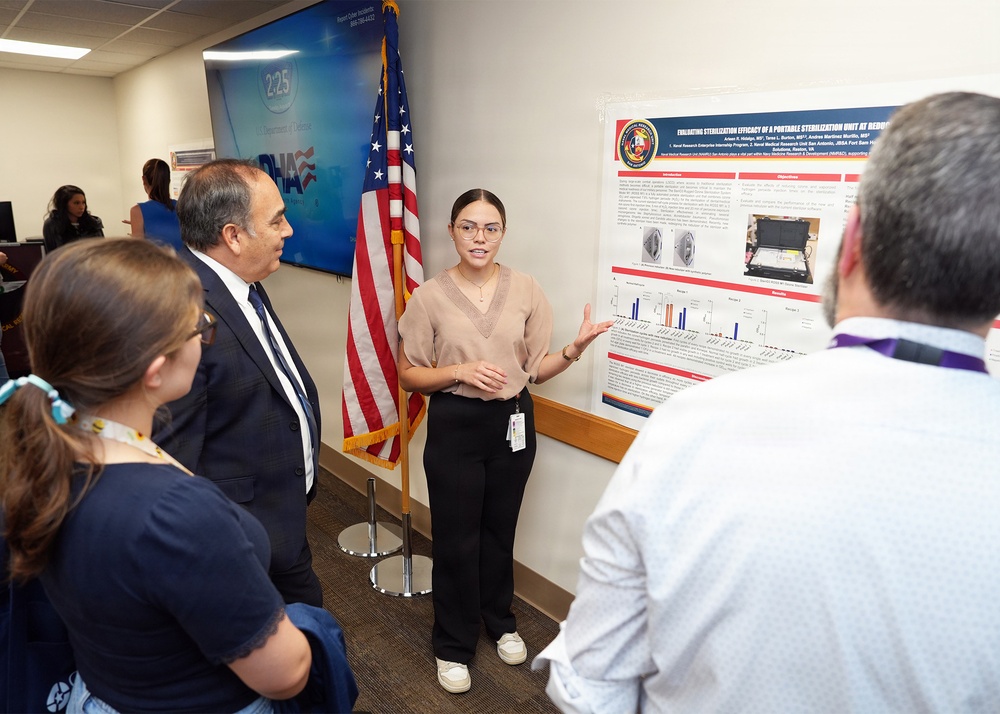 Puerto Rico Army National Guardsman evaluates Sterilization Efficacy of a Portable Ozone Sterilizer at NAMRU San Antonio
