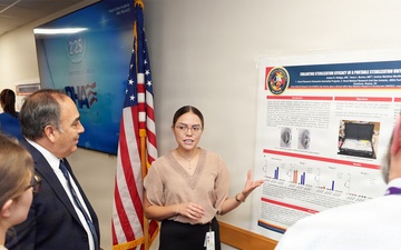 Puerto Rico Army National Guardsman evaluates Sterilization Efficacy of a Portable Ozone Sterilizer at NAMRU San Antonio
