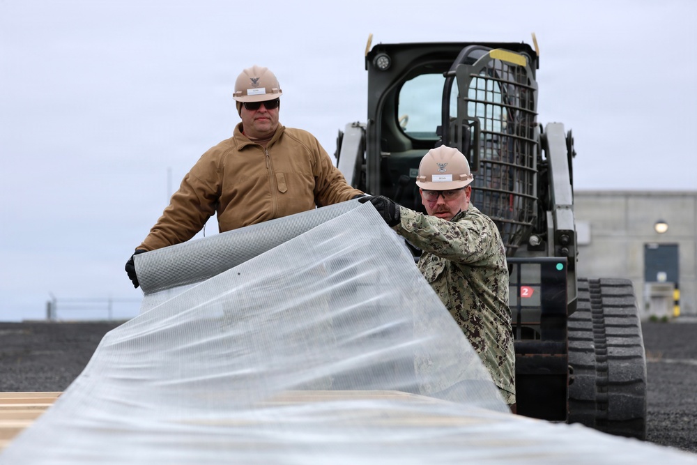 Arctic Bee Hut Takes Shape During Northern Viking 26