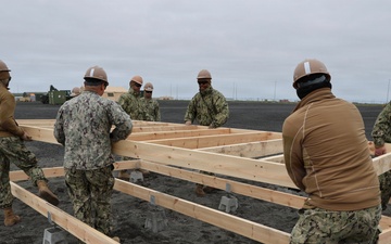 Arctic Bee Hut Takes Shape During Northern Viking 26