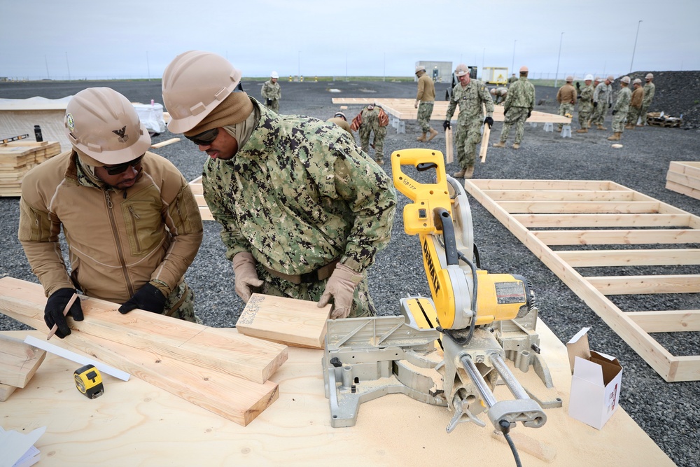 Arctic Bee Hut Takes Shape During Northern Viking 26
