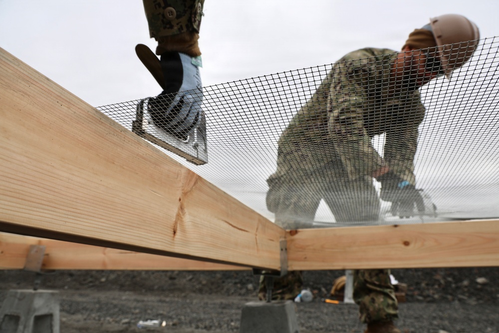 Arctic Bee Hut Takes Shape During Northern Viking 26