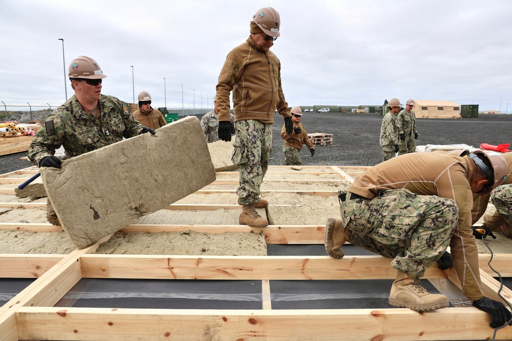 Arctic Bee Hut Takes Shape During Northern Viking 26