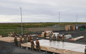 Arctic Bee Hut Takes Shape During Northern Viking 26