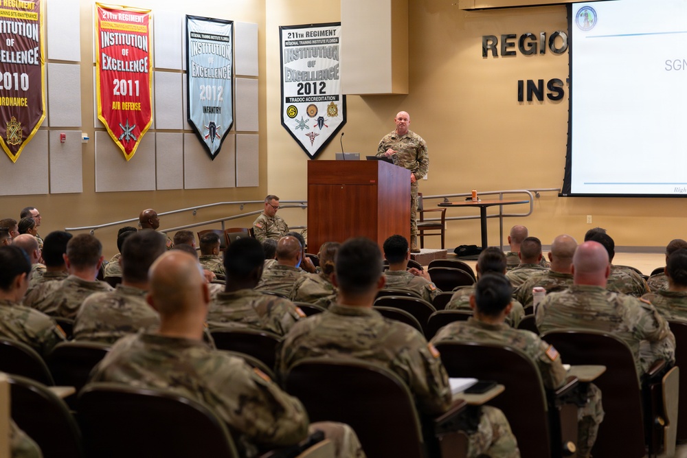 Florida Army National Guard G1 summit strengthens personnel readiness