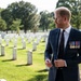 Prince Harry Visits Arlington National Cemetery