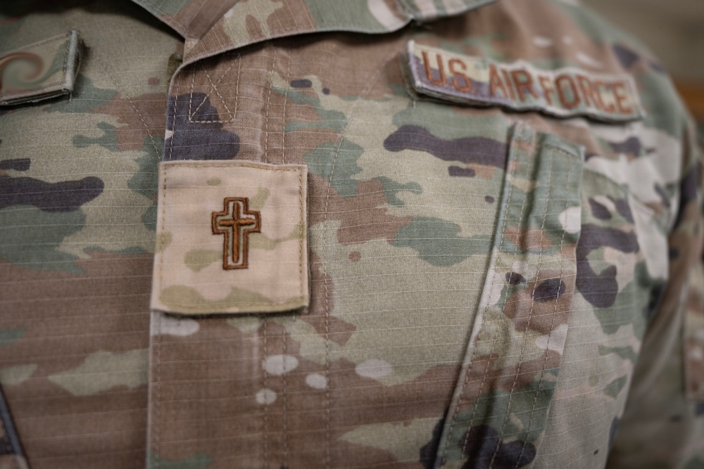 Hurlburt Field chaplains wear religious insignia instead of rank