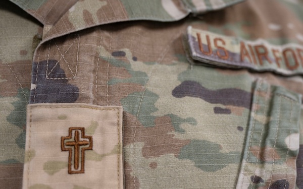Hurlburt Field chaplains wear religious insignia instead of rank