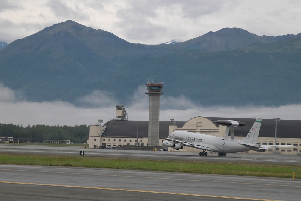 JBER E-3 AWACS manage the skies during RED FLAG-Alaska 26-3