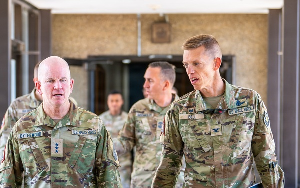 Lt. Gen. Dennis Bythewood Visit to NSDC