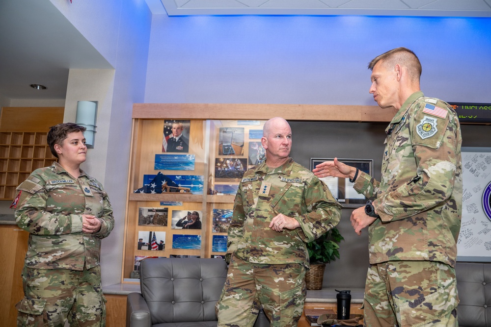 Lt. Gen. Dennis Bythewood Visit to NSDC